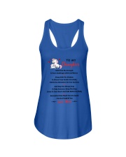 Unicorn To my daughter 1610 Ladies Flowy Tank thumbnail