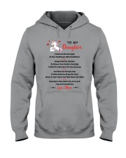 Unicorn To my daughter 1610 Hooded Sweatshirt thumbnail