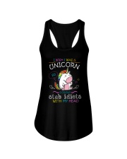 Unicorn Stab Ladies Flowy Tank thumbnail