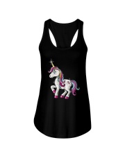 Unicorn Bling Ladies Flowy Tank thumbnail