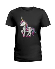 Unicorn Bling Ladies T-Shirt thumbnail