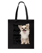 Chihuahua Crazy Lady 2006 Tote Bag thumbnail