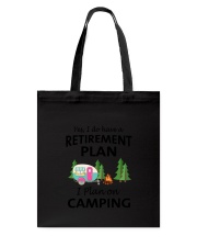 Camping Retirement 2106 Tote Bag thumbnail