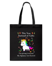 Unicorn Opinion 2610 Tote Bag thumbnail