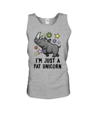 Fat Unicorn Unisex Tank thumbnail