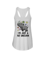 Fat Unicorn Ladies Flowy Tank front
