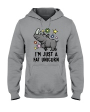 Fat Unicorn Hooded Sweatshirt thumbnail