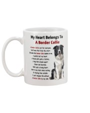 Boder collie - My heart belongs to 1406L Mug back