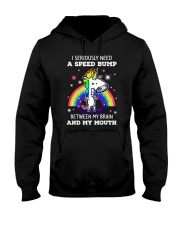Unicorn I seriously 2808 Hooded Sweatshirt thumbnail