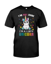I am a fluffy unicorn 180319 Classic T-Shirt front