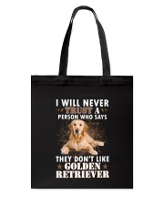 Golden Retriever Trust 2106 Tote Bag thumbnail