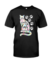Cats Around Classic T-Shirt front