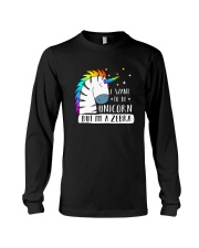 Unicorn and zebra 1209 Long Sleeve Tee thumbnail