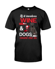 Great Dane Wine Classic T-Shirt front