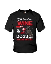 Great Dane Wine Youth T-Shirt thumbnail