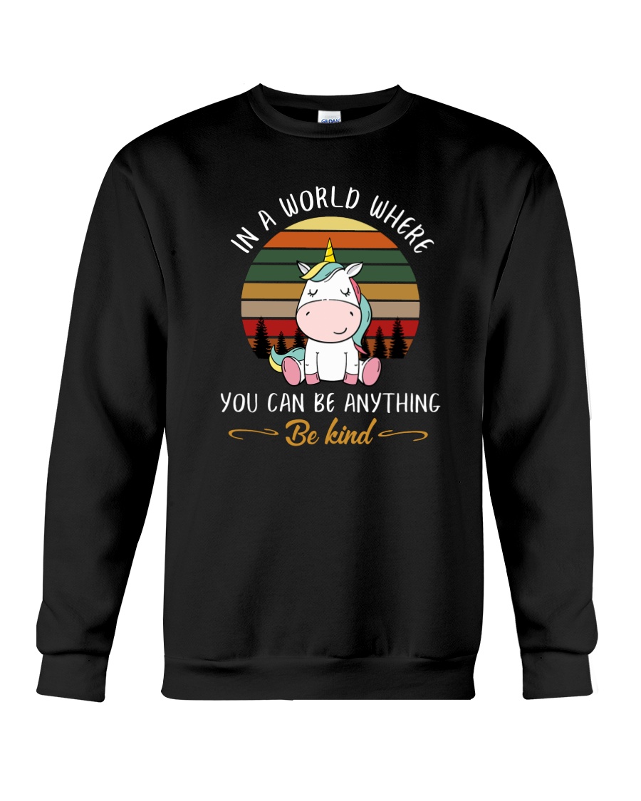 Unicorn Be kind 1510 Crewneck Sweatshirt