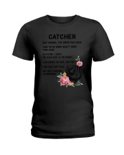 Baseball Catcher 1906 Ladies T-Shirt thumbnail
