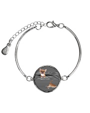 Chihuahua Striped Metallic Circle Bracelet thumbnail