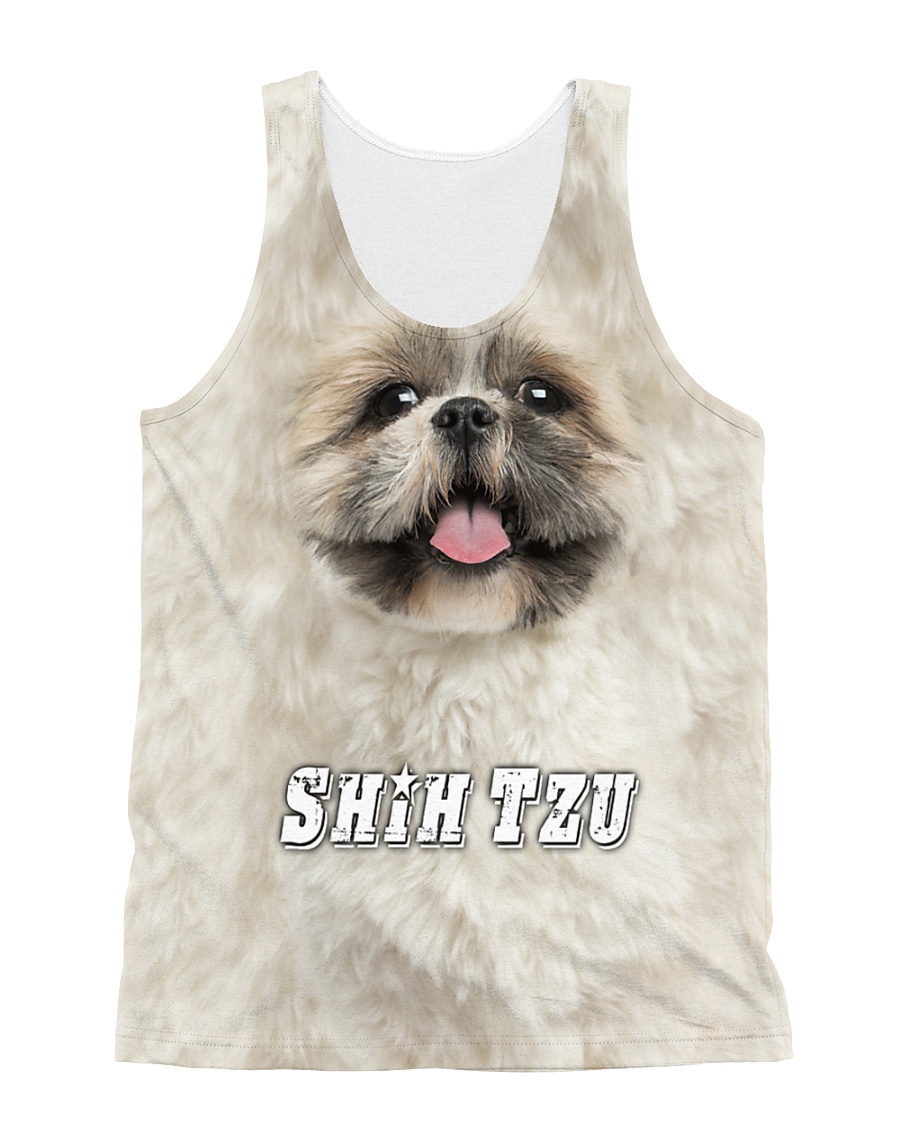 Shih Tzu Cool 1606 All-over Unisex Tank