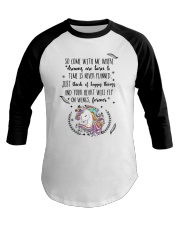 Unicorn Dream 2611 Baseball Tee front