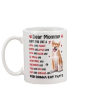 Akita - Dear Mommy 1406D Mug back