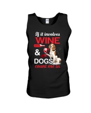 Beagle Wine Unisex Tank thumbnail