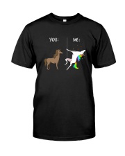 Unicorn you and me 2609 Classic T-Shirt front