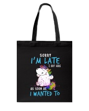 Unicorn late Tote Bag thumbnail