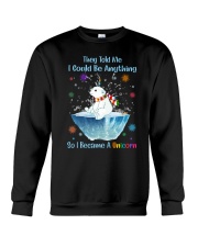 Became a Unicorn Crewneck Sweatshirt thumbnail