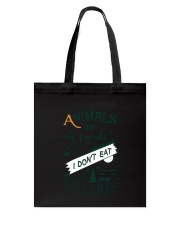 Vegan - Animals are my friends Tote Bag thumbnail