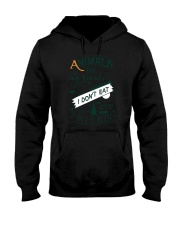 Vegan - Animals are my friends Hooded Sweatshirt thumbnail