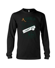 Vegan - Animals are my friends Long Sleeve Tee thumbnail