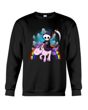 Death Riding Unicorn Crewneck Sweatshirt front