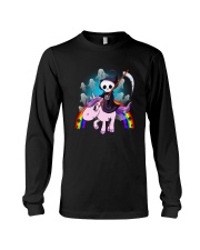 Death Riding Unicorn Long Sleeve Tee thumbnail