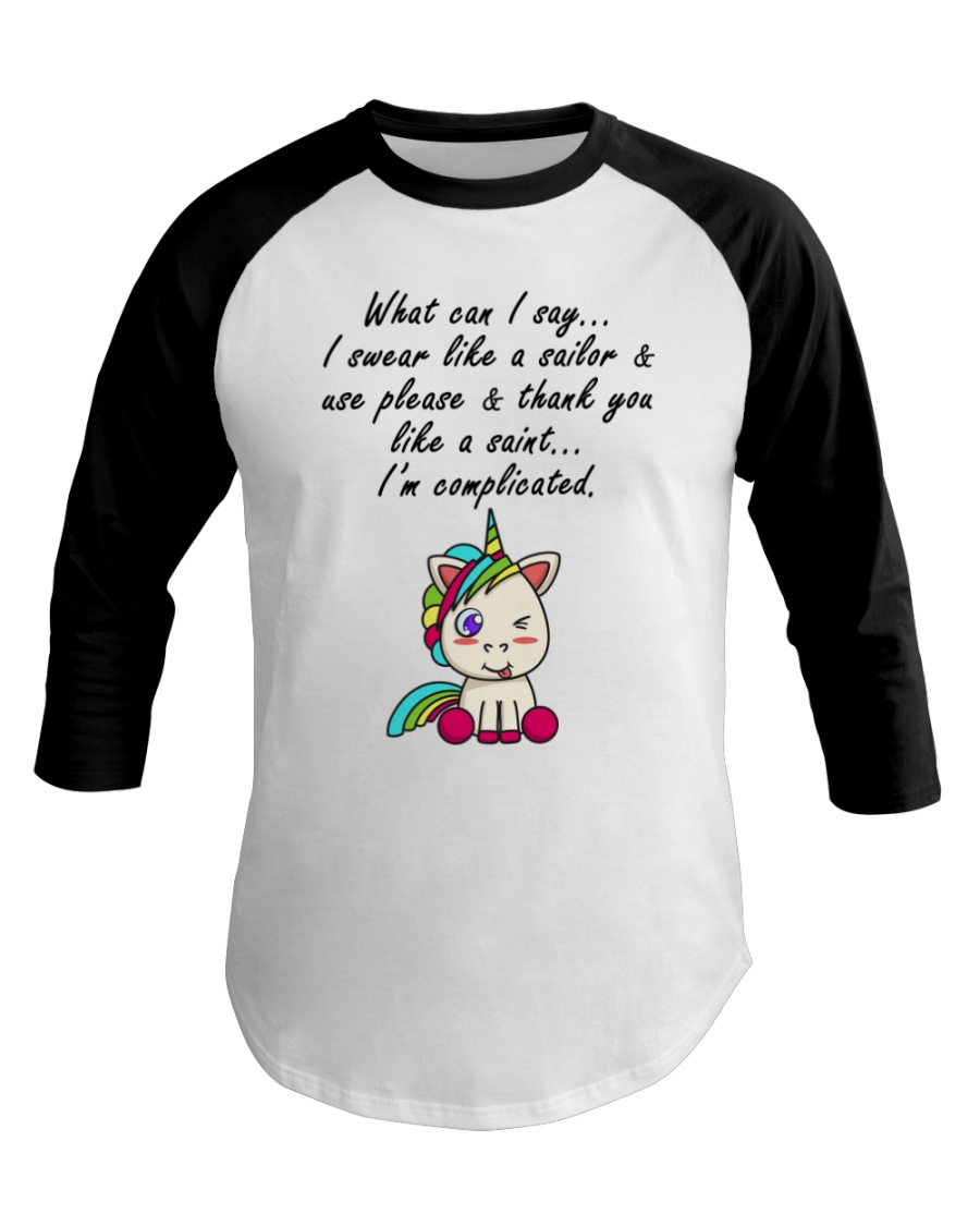 Unicorn sailor 1911 Baseball Tee