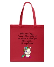 Unicorn sailor 1911 Tote Bag thumbnail