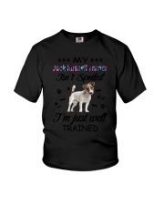 My Jack Russell Terrier is not spoiled 2006L Youth T-Shirt thumbnail