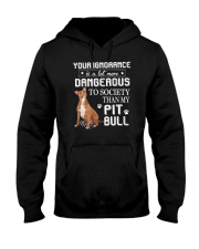 Pit bull - Your ignorance 2006P Hooded Sweatshirt thumbnail