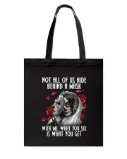 Skull - Who I am Tote Bag thumbnail
