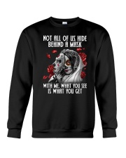 Skull - Who I am Crewneck Sweatshirt thumbnail