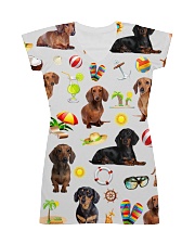 Dachshund Summer All-over Dress thumbnail