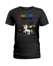Unicorn wisdom 1707 Ladies T-Shirt thumbnail