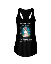 Unicorn Suck Beauty 2208 Ladies Flowy Tank thumbnail