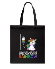 Unicorn rainbow blood 2507 Tote Bag thumbnail