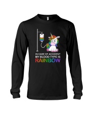Unicorn rainbow blood 2507 Long Sleeve Tee thumbnail