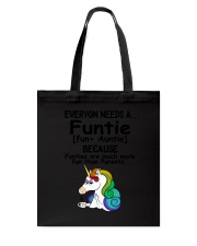 Unicorn Funtie Tote Bag thumbnail