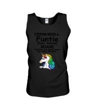 Unicorn Funtie Unisex Tank thumbnail