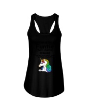 Unicorn Funtie Ladies Flowy Tank thumbnail