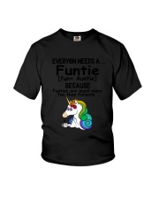 Unicorn Funtie Youth T-Shirt thumbnail