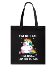 Unicorn not fat 0811 Tote Bag thumbnail